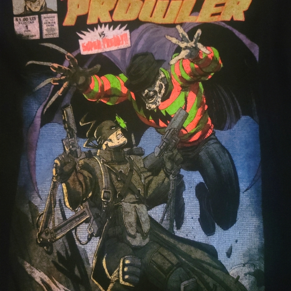 Batman vs Freddy Tshirt